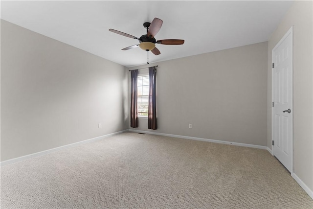 4015 Bentwood Dr, North Strabane, PA 15317 - unfurnished room with ceiling fan and light colored carpet