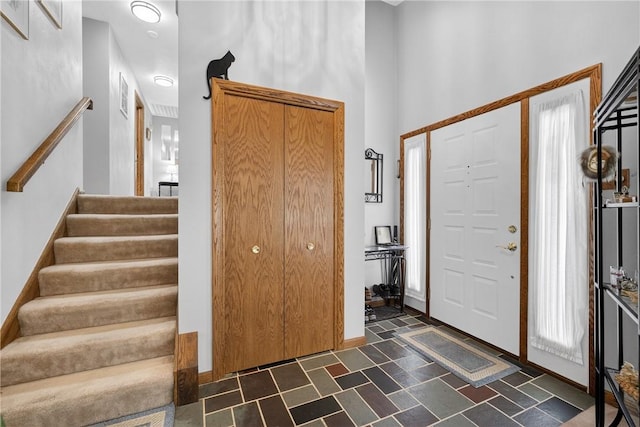 12169 Pine Crest Ct, North Huntingdon, PA 15085 - entryway featuring stairs