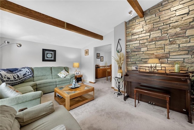 12169 Pine Crest Ct, North Huntingdon, PA 15085 - carpeted living room featuring baseboards