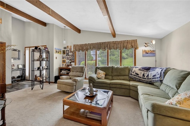 12169 Pine Crest Ct, North Huntingdon, PA 15085 - living area with carpet flooring