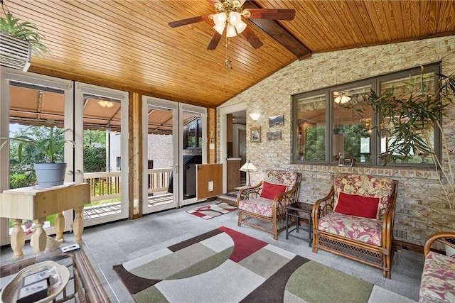 12169 Pine Crest Ct, North Huntingdon, PA 15085 - sunroom / solarium with french doors