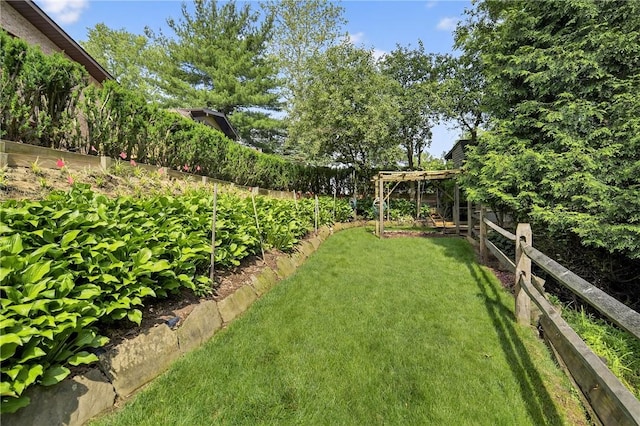 12169 Pine Crest Ct, North Huntingdon, PA 15085 - view of yard featuring a vegetable garden