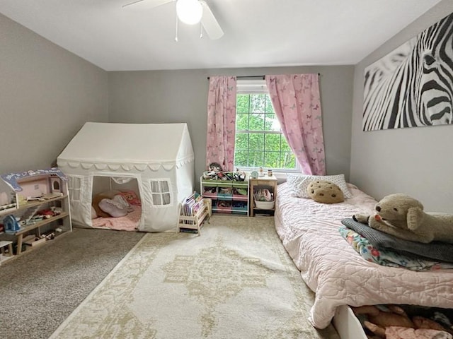 217 S Shady Ave, Chartiers, PA 15342 - bedroom featuring carpet floors and a ceiling fan