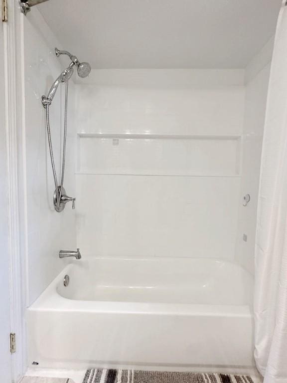 217 S Shady Ave, Chartiers, PA 15342 - full bath featuring shower / bathtub combination with curtain
