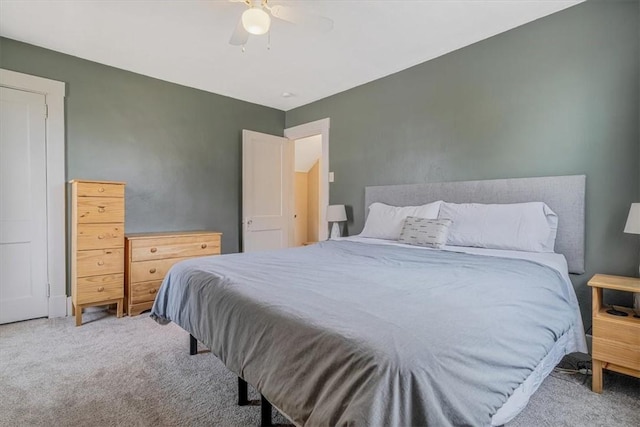 2125 Vodeli St, Beechview, PA 15216 - bedroom featuring carpet and ceiling fan