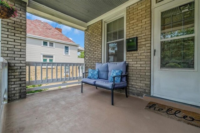 2125 Vodeli St, Beechview, PA 15216 - view of covered porch