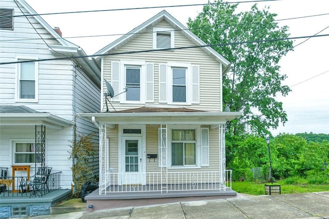 224 Mellon Ave, Donora, PA 15033 - view of front of property featuring a porch
