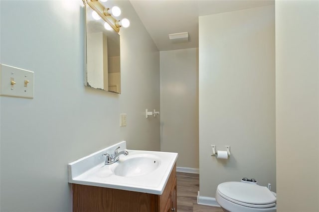 224 Mellon Ave, Donora, PA 15033 - bathroom featuring vanity and wood finished floors