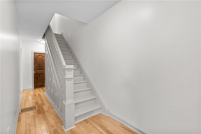 841 Stanton Ave, Millvale, PA 15209 - stairway with wood finished floors and baseboards