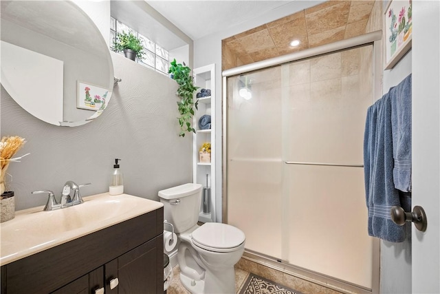 524 Sandy Hill Rd, Manor, PA 15642 - bathroom with vanity and a shower stall