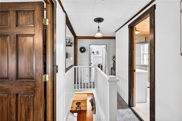 260 Stouffer Hill Rd, Somerset Twp, PA 15541 - hallway featuring an upstairs landing