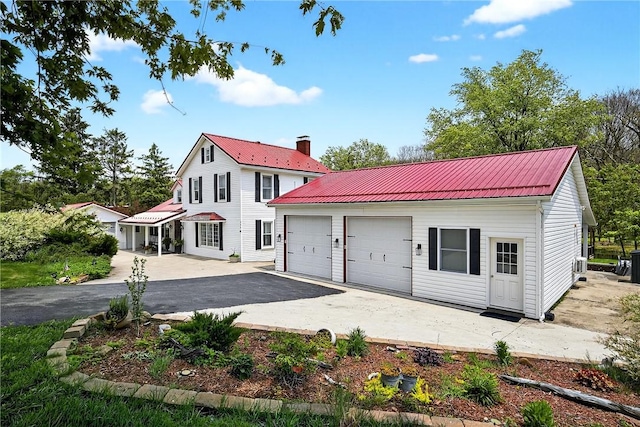 260 Stouffer Hill Rd, Somerset Twp, PA 15541 - view of front facade with a metal roof