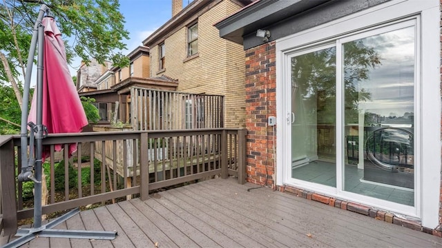 22 Beltzhoover Ave, Allentown, PA 15210 - view of wooden terrace