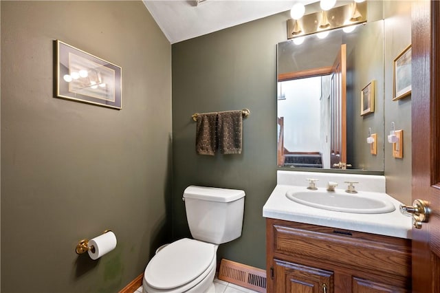 2507 Sarah Ct, Murrysville, PA 15668 - half bathroom with toilet and vanity