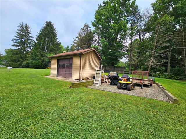 15 Pineview Ests, Sewickley Twp, PA 15089 - view of yard with an outbuilding and a garage