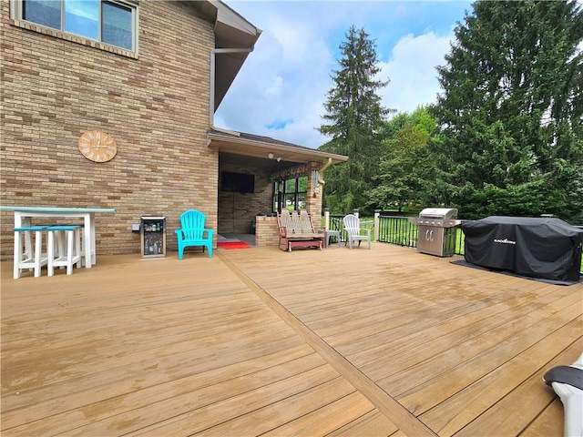 15 Pineview Ests, Sewickley Twp, PA 15089 - wooden terrace featuring area for grilling