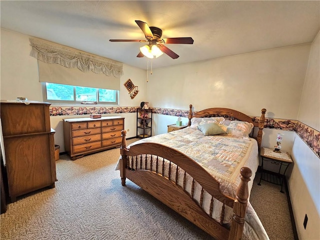 15 Pineview Ests, Sewickley Twp, PA 15089 - bedroom featuring light colored carpet and ceiling fan