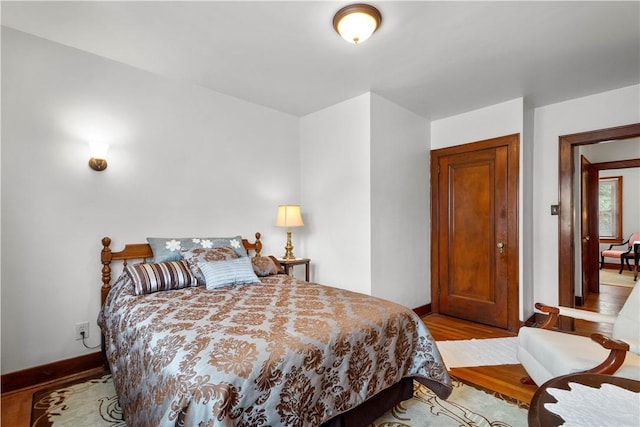 1223 Ingham St, Marshall Shadeland, PA 15212 - bedroom featuring light wood-style flooring and baseboards