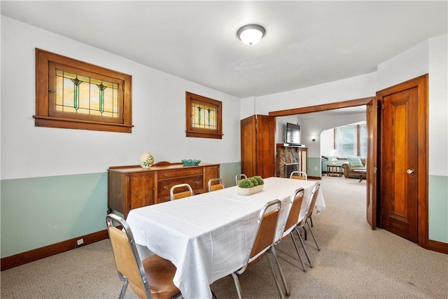 1223 Ingham St, Marshall Shadeland, PA 15212 - dining room with light carpet and baseboards