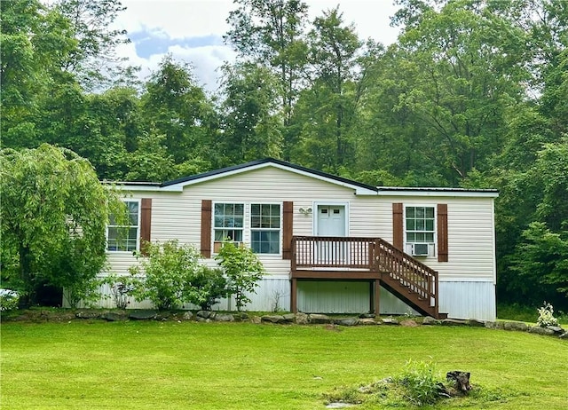 170 Hungarian Rd, Cherry Twp, PA 16057 - view of front of home featuring a front lawn and stairway