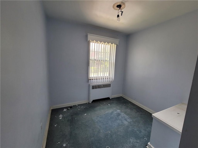 5510 Pocusset St, Squirrel Hill, PA 15217 - carpeted empty room with radiator and baseboards