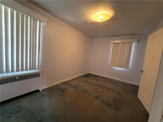5510 Pocusset St, Squirrel Hill, PA 15217 - unfurnished room featuring radiator heating unit and baseboards