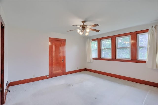 83 Evans Ave, Ingram, PA 15205 - empty room featuring ceiling fan and light carpet