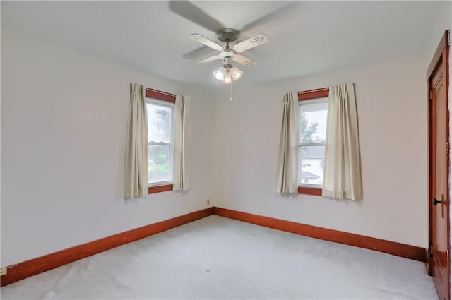 83 Evans Ave, Ingram, PA 15205 - empty room with ceiling fan and carpet flooring