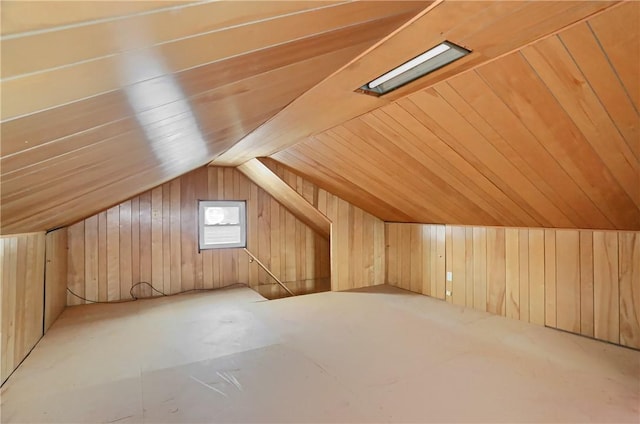 83 Evans Ave, Ingram, PA 15205 - bonus room featuring wood walls and lofted ceiling
