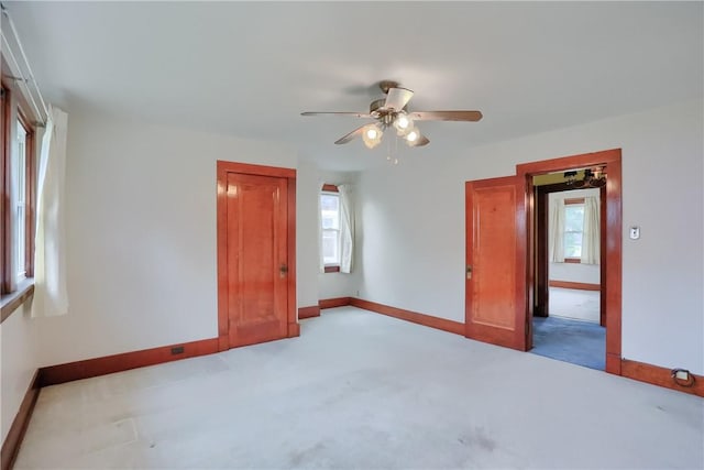 83 Evans Ave, Ingram, PA 15205 - spare room with ceiling fan and light carpet