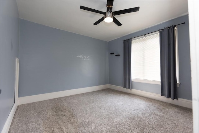 1632 Norwalk St, Crafton Heights, PA 15205 - spare room with carpet floors and a ceiling fan
