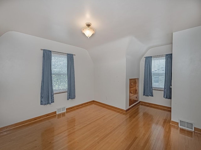 449 Woodland Rd, Canonsburg, PA 15317 - bonus room featuring lofted ceiling, hardwood / wood-style flooring, and plenty of natural light