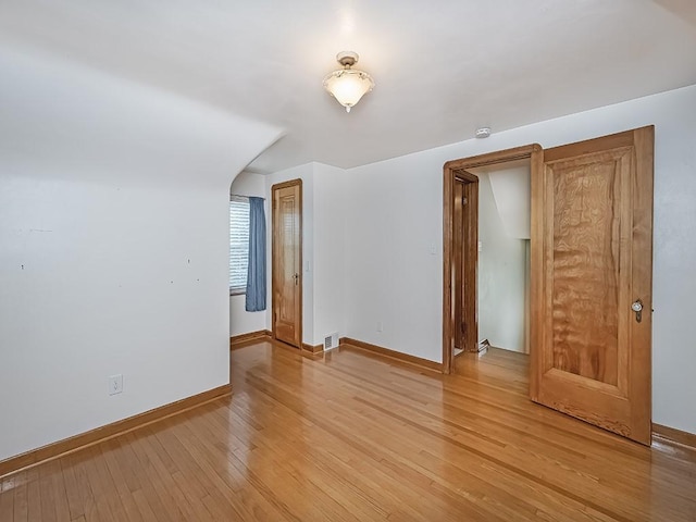 449 Woodland Rd, Canonsburg, PA 15317 - spare room featuring baseboards and light wood finished floors