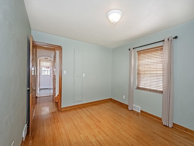 449 Woodland Rd, Canonsburg, PA 15317 - spare room with light wood-style floors and baseboards
