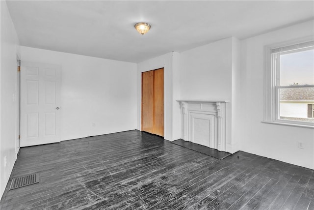 104 Highland Ave, Avella, PA 15312 - unfurnished living room with dark wood-style floors