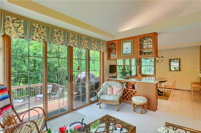 143 Hampshire Dr, Cranberry Twp, PA 16066 - sunroom / solarium with carpet floors and baseboards