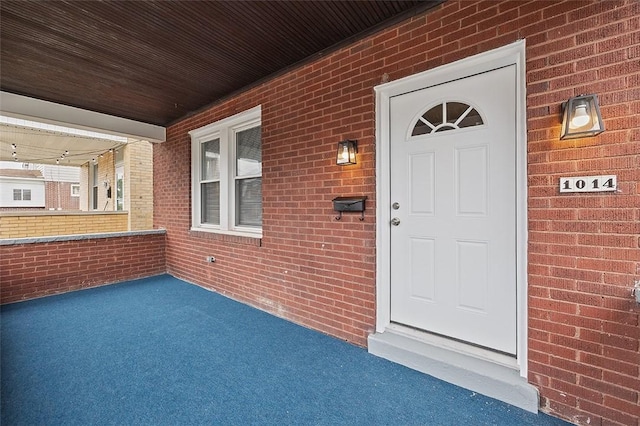 1014 Fordham Ave, Brookline, PA 15226 - entrance to property with brick siding and covered porch