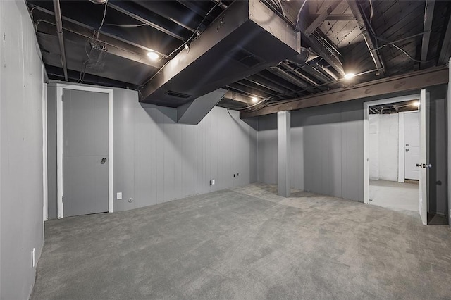1014 Fordham Ave, Brookline, PA 15226 - finished basement with carpet