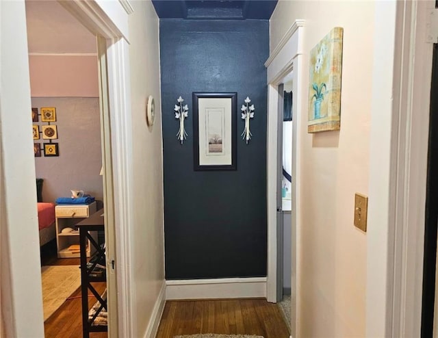 12311/2 Otter St, City Of Franklin, PA 16323 - hallway featuring wood finished floors