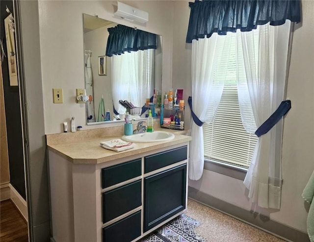 12311/2 Otter St, City Of Franklin, PA 16323 - bathroom with vanity and an AC wall unit