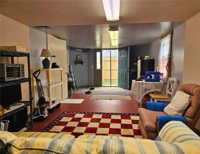 12311/2 Otter St, City Of Franklin, PA 16323 - living area featuring wood finished floors