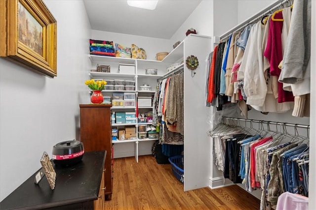 912 Field Club Rd, Ohara, PA 15238 - spacious closet with wood finished floors