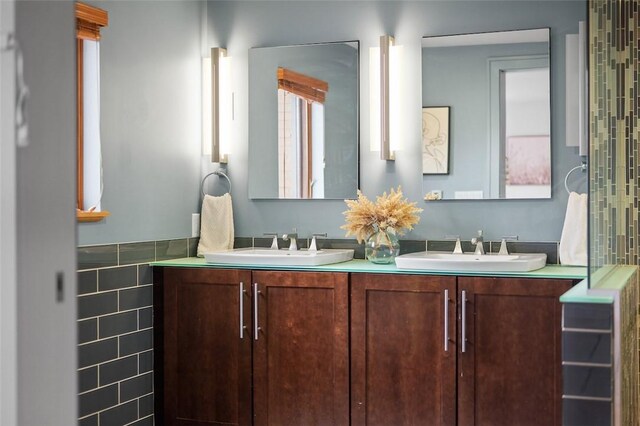 1821 Merriman, South Side, PA 15203 - bathroom featuring double vanity