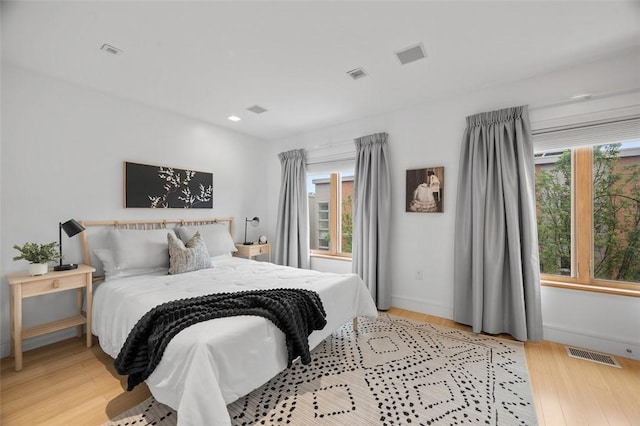 1821 Merriman, South Side, PA 15203 - bedroom featuring multiple windows and wood finished floors