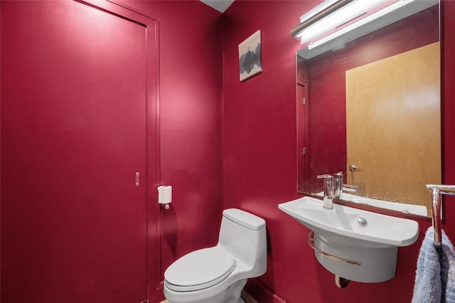 1821 Merriman, South Side, PA 15203 - bathroom with toilet and a sink
