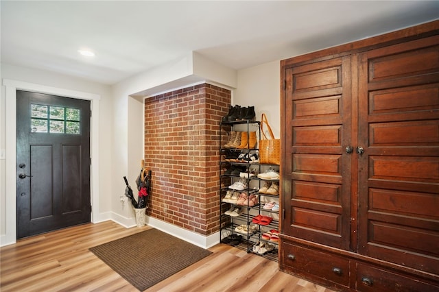812 Franklin Rd, Pine Twp Nal, PA 16046 - entrance foyer with light wood finished floors and recessed lighting