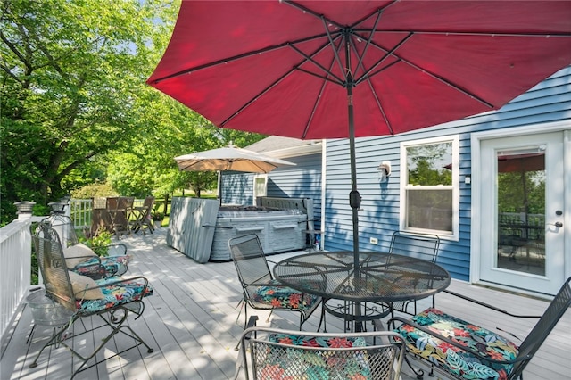 812 Franklin Rd, Pine Twp Nal, PA 16046 - deck featuring outdoor dining space