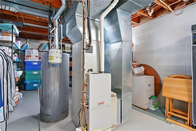 1029 N Water Ave, Hermitage, PA 16148 - utilities featuring water heater and independent washer and dryer
