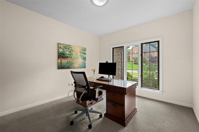 7052 Bennington Woods Dr, Mccandless, PA 15237 - carpeted office featuring baseboards