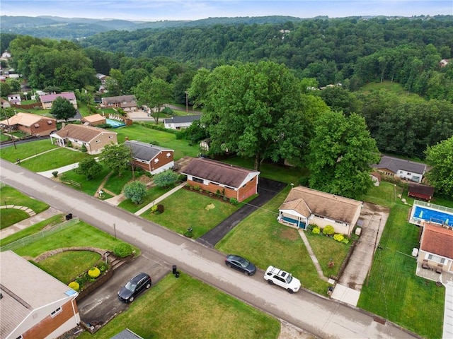 4047 Crestwood Dr, West Deer, PA 15044 - aerial view of residential area with a forest